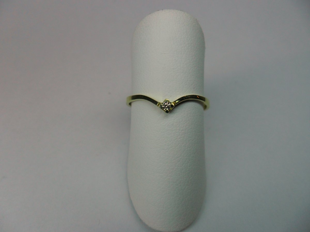 Fantasie Ring Geelgoud 1st.